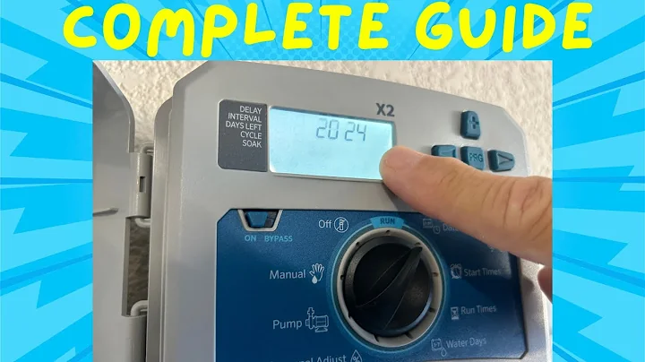 How to Program the Hunter X2 Irrigation Controller (Step-by-Step Guide)