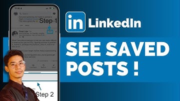 How To See Saved Posts On LinkedIn !
