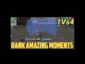 Amazing Moments in the rank game free fire #shorts