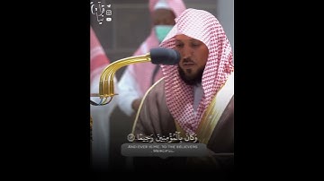 ﴿هُوَ الَّذي يُصَلّي عَلَيكُم وَمَلائِكَتُهُ﴾ من سورة الأحزاب للشيخ ماهر المعيقلي 🤍..