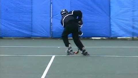 Smarthockey 8.38 Dynamic Progressions Backwards - multiple step crossovers with quick wrists