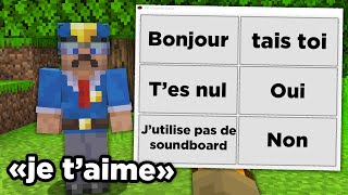 J'ai Trollé Mon Pote avec une SOUNDBOARD sur Minecraft !