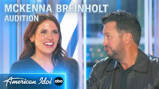 McKenna Breinholt Shares Her Adoption Story & Sings Her Birth Mother's Song! - American Idol 2024