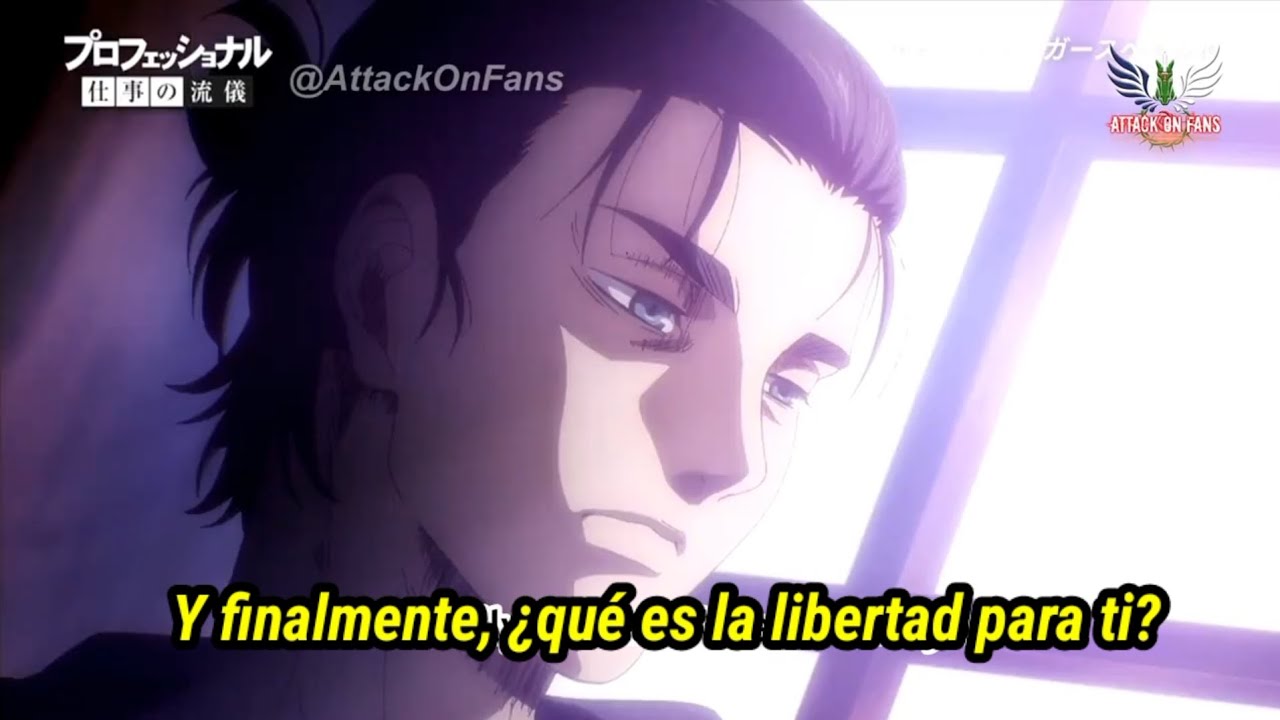 Lê aqui a entrevista a Eren Yaeger (Attack on Titan)