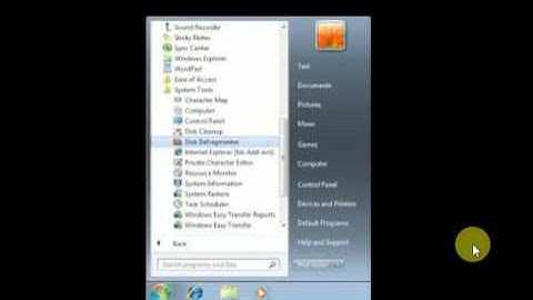 How to defrag the hard drive in Windows 7