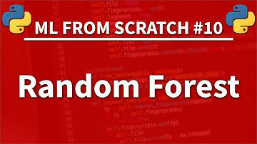 Random Forest in Python - Machine Learning From Scratch 10 - Python Tutorial