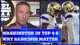 CFP Rankings Reaction: Washington into the Top 4, Tennessee is still ranked (!?!) & why that matters