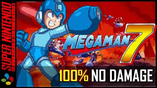 Mega Man 7: 100% Full Game (NO DAMAGE)