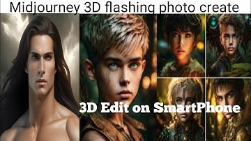 midjourney Ai photo editor || 3 D photo create || Discord App || discord app photo editing ||