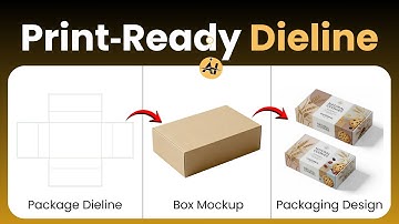 AI Packaging Box Design + Print‑Ready Dieline in Minutes