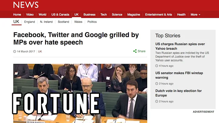 Google And Facebook Face Parliament Over Hate Speech I Fortune
