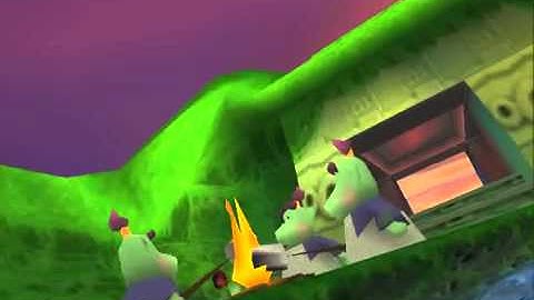 Spyro 2: Gateway To Glimmer - Idol Springs Level Cutscene - Part 2: Outro