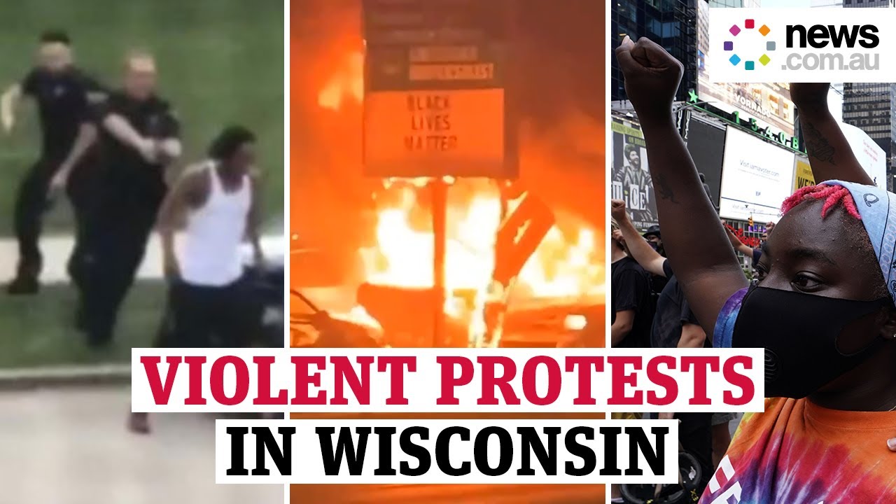 Wisconsin protests: Riots erupt after US police shoot at black man ...
