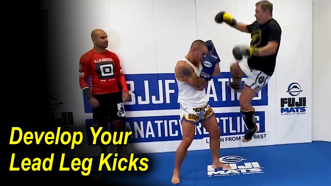 How To Develop Your Lead Leg Kicks by Duke Roufus YouTube