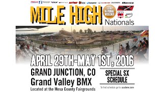2016 USA BMX Mile High Nationals Day 2