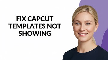 FIX CAPCUT TEMPLATES NOT SHOWING - Julia