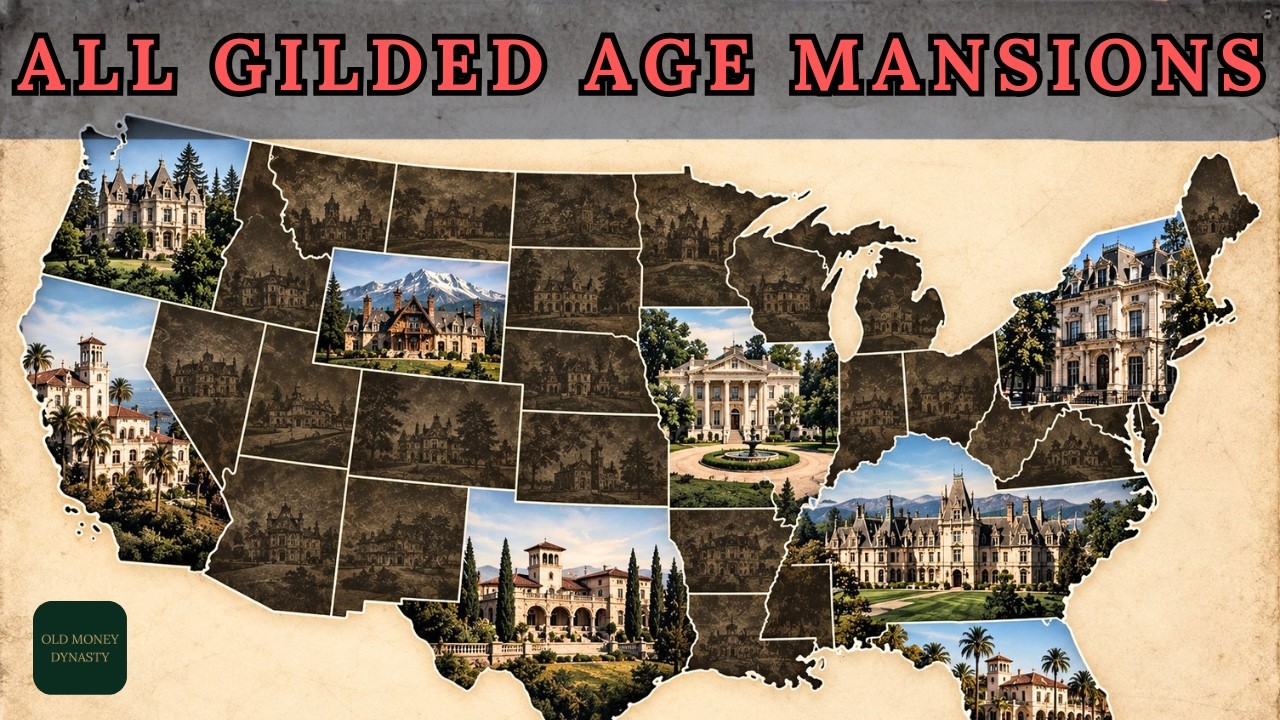 The Biggest Gilded Age Mansion in EVERY State