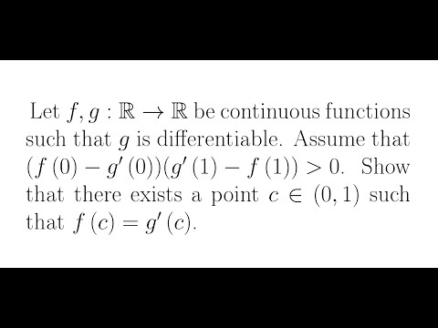 Differential Calculus Problem