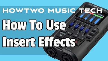 How To Use Insert Effects ZOOM R4