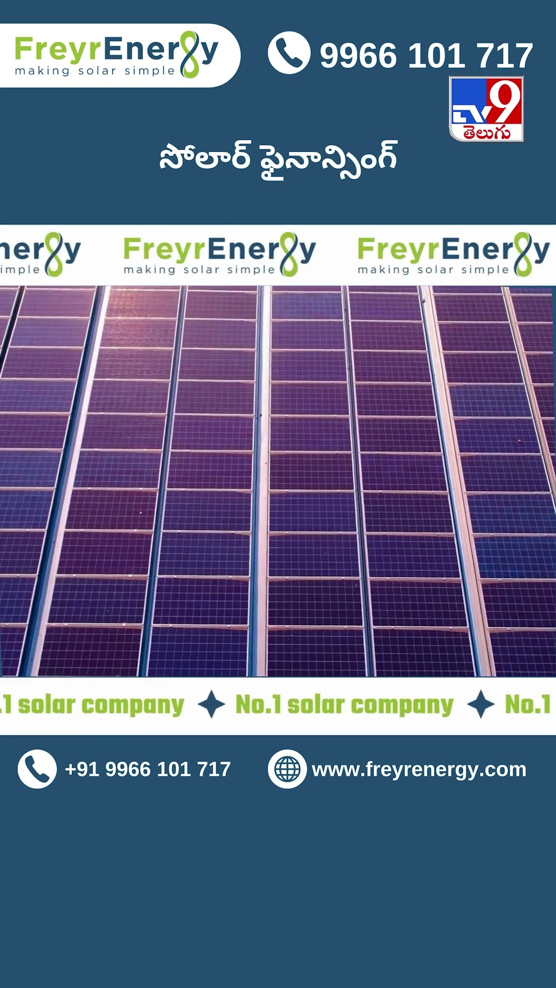 Solar Financing  | Freyr Energy | Best Solar Panel Installation Company in India - TV9