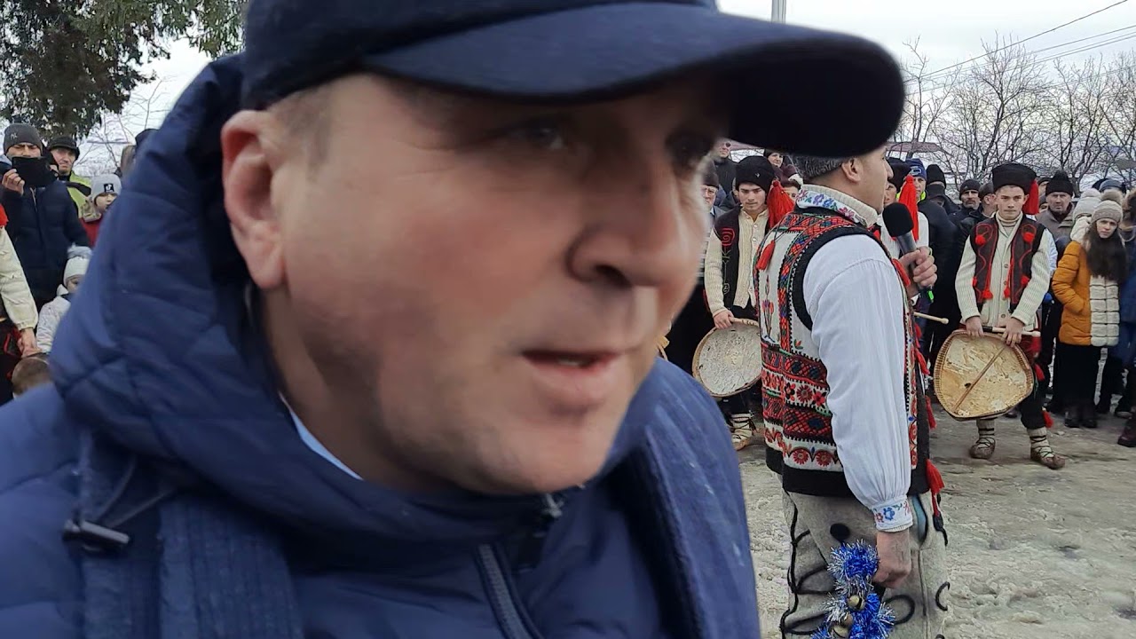 Plugul de la Zagavia la Festivitatea de Ajun de Anul-Nou din 31 Decembrie 2021 comuna Scobinți...❤🤗