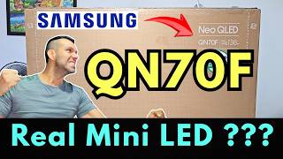 Is the Samsung QN70F Neo QLED a real Mini LED TV?🤔 Full Review of this 2025 model