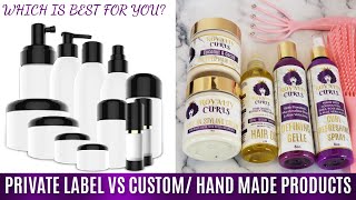 Private Label Vs Hand Made Hair Care Cosmetics Boss Queen Series Ep10