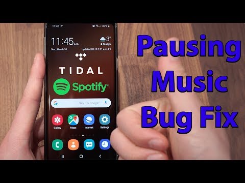 Music Pausing – Samsung Galaxy Bug Fix