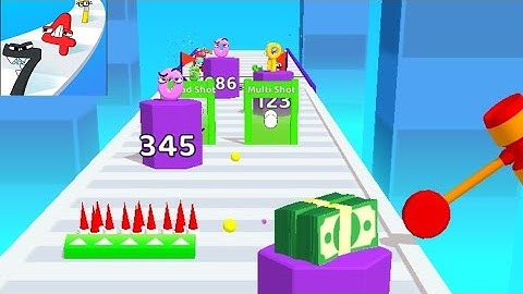 Merge Number Run - All Levels Gameplay Android,ios ( Part - 1 )