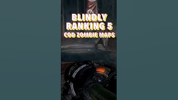 Blindly Ranking 5 COD Zombie Maps Based on How BIG Their Spawn Room is #shorts