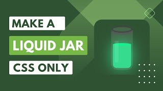 CSS Colorful Glowing Liquid Jar | Html CSS Effects