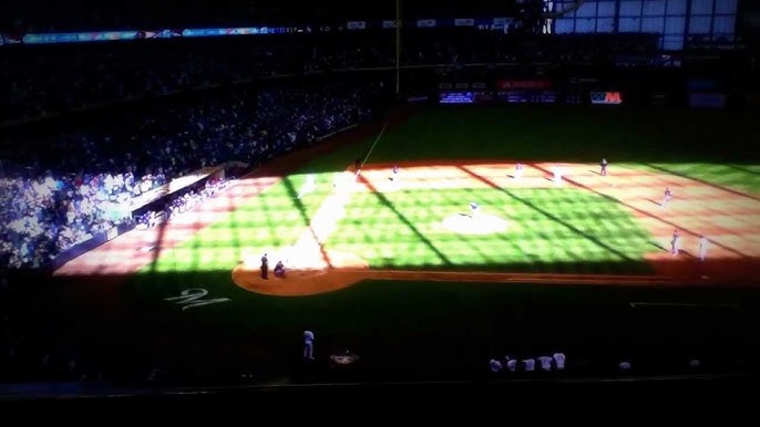 The sausage race at American Family Field! @brewers #brewers #brewersb