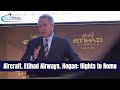 The next step in a relationship with Italy and with Alitalia Aircraft. Etihad Airways. Hogan: flights to Rome