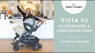 UPPAbaby VISTA V2 Accessories and Configurations | IN-DEPTH Review of Different Configurations screenshot 1