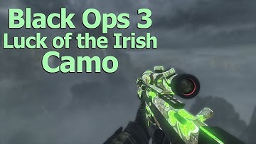 Black ops 2 Plutonium - Luck of the Irish BO3 Custom Camo - 4k Textures