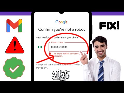 ამ ტელეფონის ნომრის გამოყენება შეუძლებელია Verification Problem Solve 2024 Gmail Account|-ის..
