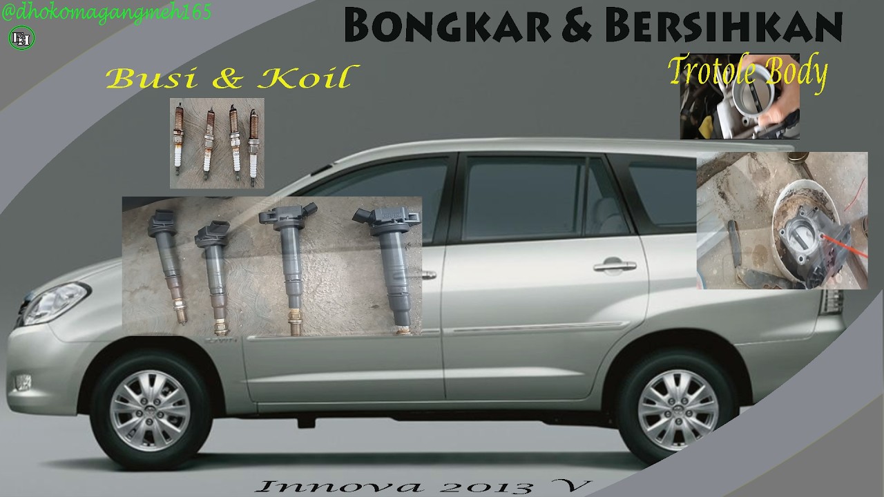 Service Berkala Pembongkaran dan Pembersihan  Busi & Throttle Body Innova