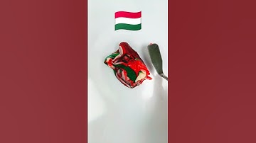 What color do mixed flag make?#asmrsounds #clay #oddlysatisfying #claymixing #satisfying #asmr