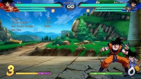 Base Goku Sparking Loops DBFZ