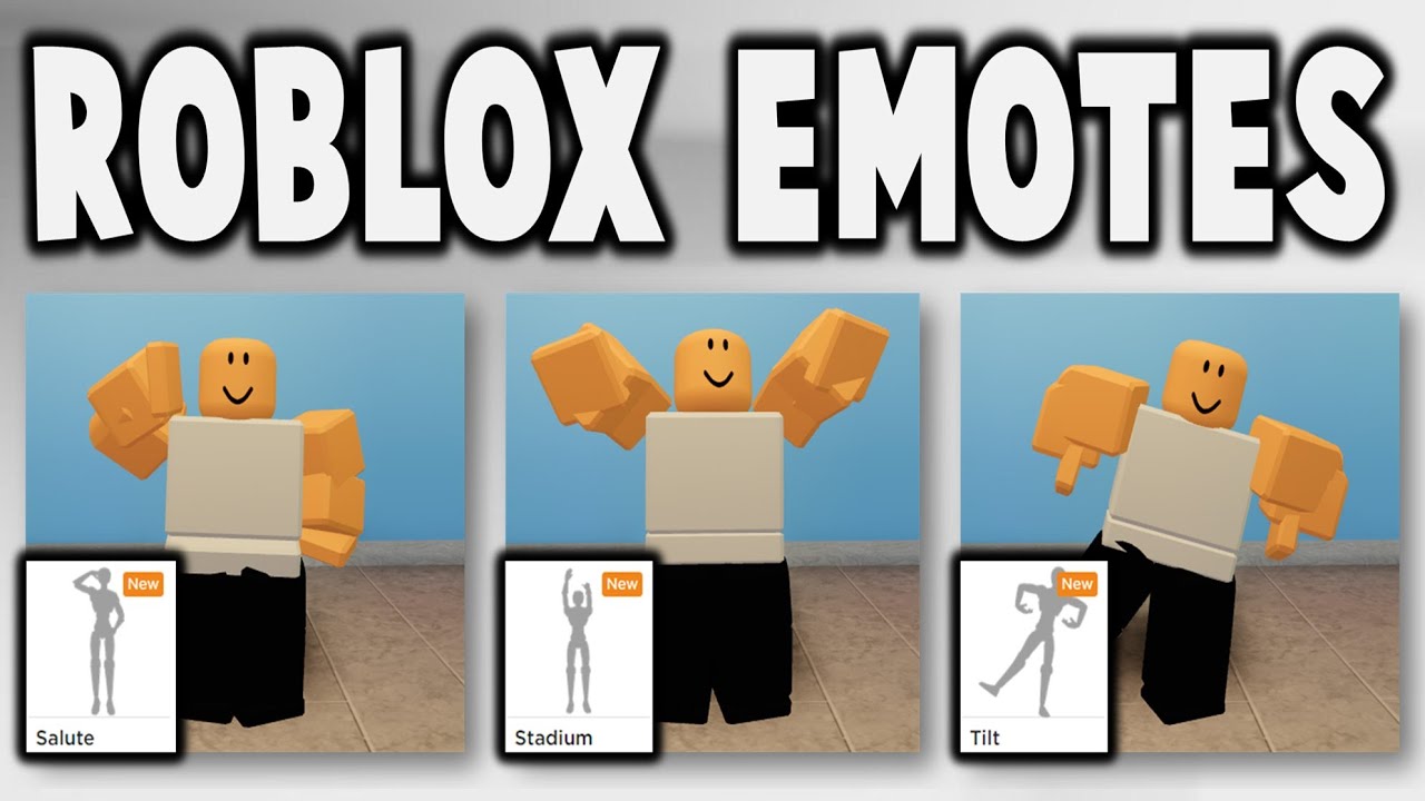 New Emotes On Roblox