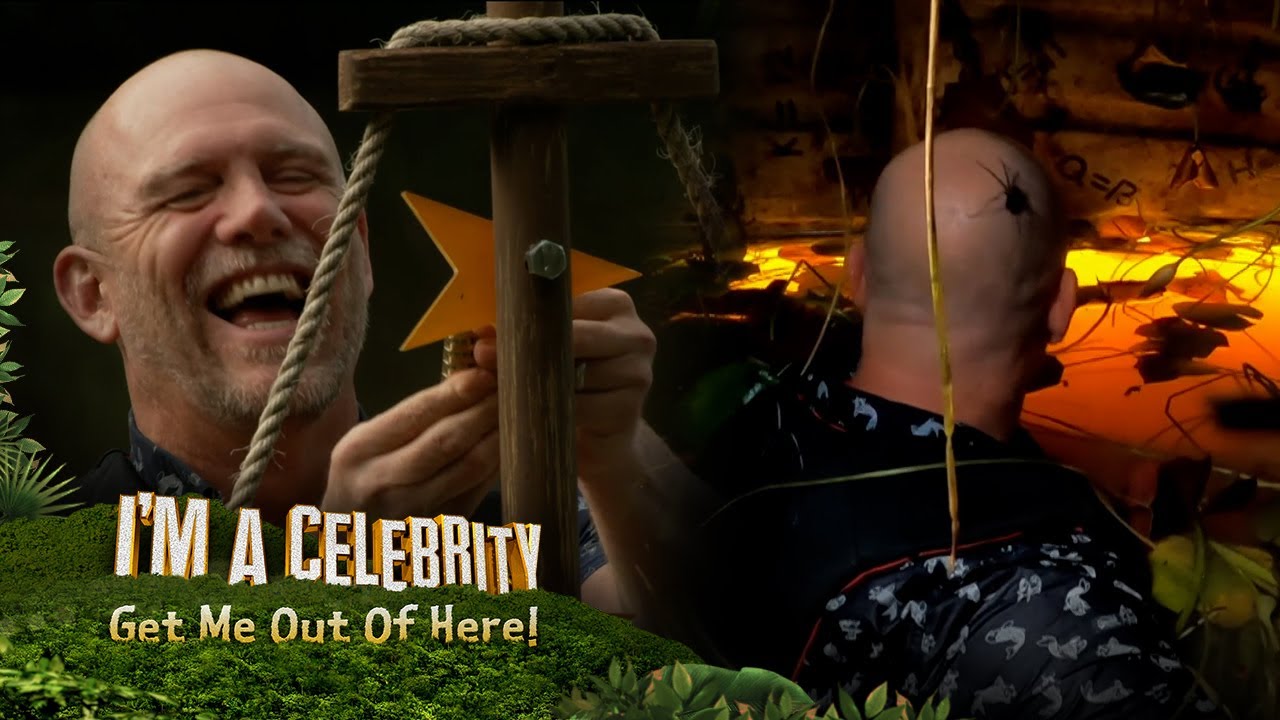 Mike Tindall covered in SPIDERS in 'Critter Cruise' Challenge|I'm A Celebrity… Get Me Out Of Here!