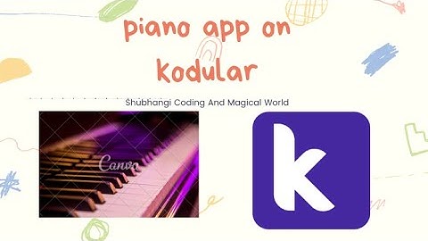 Create Piano App In Kodular