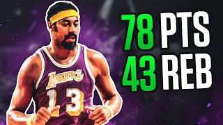 10 Craziest Stat Lines of Wilt Chamberlain's Career