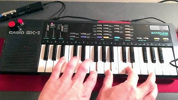 Circuit Bent SK-1.1 by Ok Housecat