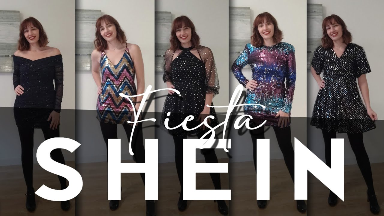 SUPER HAUL SHEIN ESPECIAL FIESTA Y LENTEJUELAS!!! ❤️❤️❤️ - YouTube