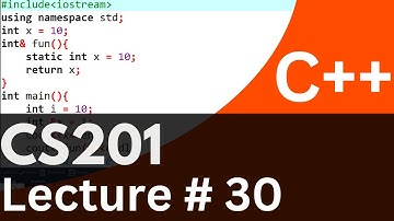 CS201 Short Lecture 30 | VU Short Lectures | CS201 Short Lectures | M Taimoor Ameen