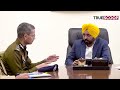 Chief minister bhagwant mann held a meeting with top officials true scoop news