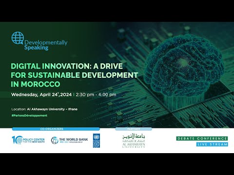 « Parlons Développement », par la Banque mondiale, le Policy Center for the New South et le PNUD