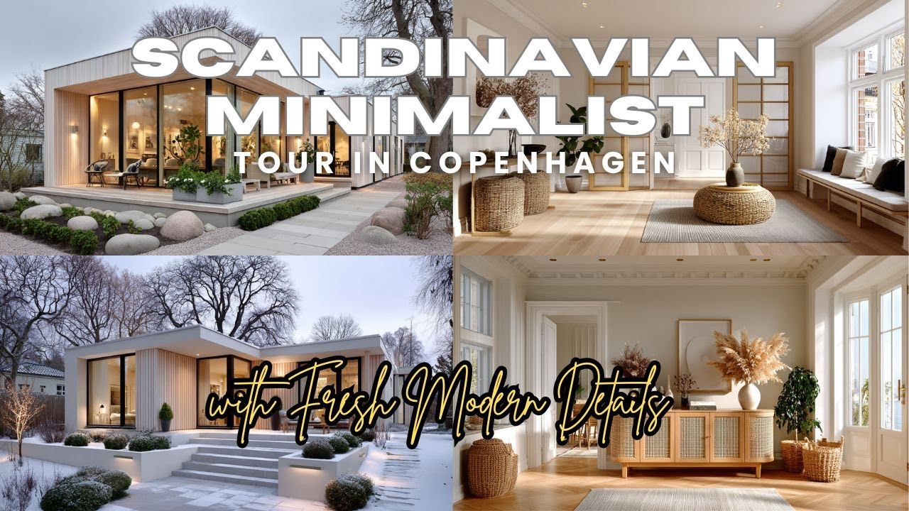 Scandinavian Minimalist Home Tour in Copenhagen with Fresh Modern ...