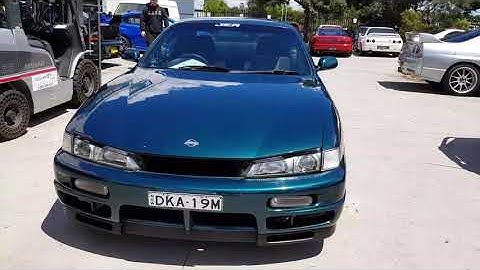 Big cam mental sounding SR20 S14 200SX from Just Engine Management